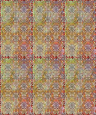 Renkli Bahar Temalı Kusursuz Arkaplan. Raster Modaya uygun kumaş deseni. Bej renkli şirin çiçek deseni. Düz Çiçek Elementleri Tasarımı.