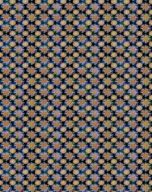 Raster suluboya çiçek deseni, narin çiçekler, mavi çiçekler, tebrik kartı şablonu. Güzel kumaş deseni.