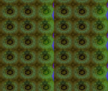 Çiçekli yumuşak bir eskiz şekli. Raster illüstrasyonu. Yumuşak, yeşil renkli bahar çiçekleri. Raster çiçekleri klasik tarzda resmedilir..