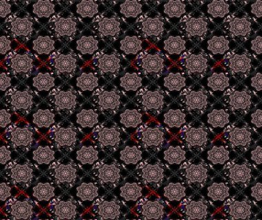 Şirin, zarif çiçekler Raster illüstrasyonu. Poster ya da kapak için arka plan. Yapraklı çizim şekli. Tekstil için figür. Davetiye ve kartpostal tasarımı için dekoratif çiçek unsurları.