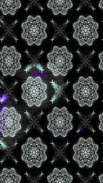 Süslü zentangle çizim dokusu, soyut çiçeklerle süslenmiş. Şekil verilmiş çiçeklerle eskiz deseni. Çiçek deseni duvar kağıdı, şablon dolguları ve web sayfası arkaplanı için kullanılabilir.