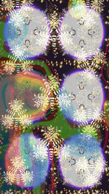 Modern stil dokusu. Çiçek desenli raster, nötr ve gri çizgi grafik deseni soyut raster arkaplan.