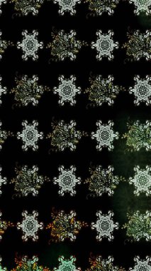 Çiçekleri, deniz kabukları, mandalaları ve suluboya efektleriyle donanma geçmişi. Yatak çarşafları, ceket, paket tasarımı, kumaş ve moda kavramları için tekstil baskısı. Çizim kalıbı etnik tasarım.