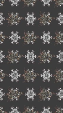 Renkli Yaz Temalı eskiz kalıbı. Düz Çiçek Elementleri Tasarımı. Raster çiçekli arka plan. Güzel eskiz şekli. Yazdır. Şirin kumaş deseni.