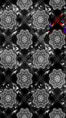 Çiçekli bahar çiçekleri. Küçük renkli çiçekler. Motley illüstrasyonu. Moda baskıları için zarif bir şablon. Robot resim. Küçük çiçekte şirin desenler.