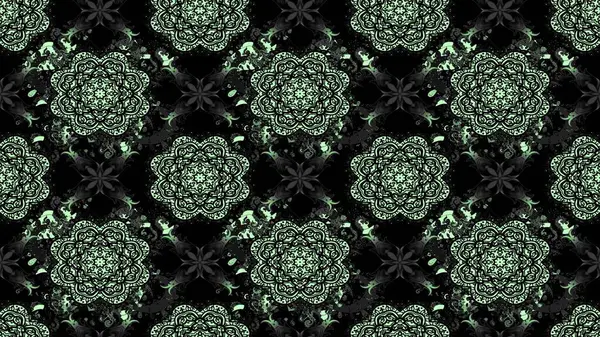 Raster çiçek desenli çiçek deseni, yapraklar, dekoratif elementler, sıçrama, lekeler, el çizimi kontur çizgileri ve Doodle çizim stili, grafik raster çizim çizimi.