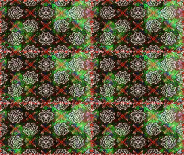 Renkli Yaz Temalı Kusursuz Arkaplan. Sevimli çiçek raster deseni. Modaya uygun kumaş deseni. Düz Çiçek Elementleri Tasarımı.