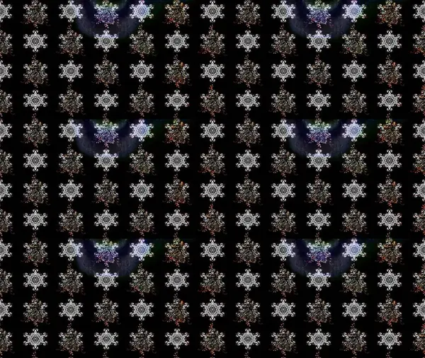 Çiçekli karalama şeklinde Raster çiçek deseni. Raster illüstrasyonu. Nazikçe, bahar çiçekleri siyah renklerde.