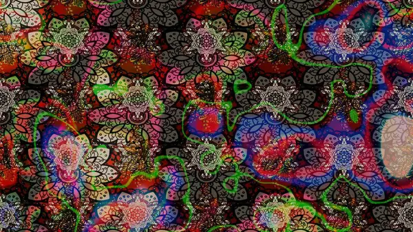 Büyük bir çiçek boyası seti. Raster şirin suluboya çiçek desenleri çiziyor. Kartlar, davetiyeler, tarih kartları ve daha fazlası için kullanılabilir.