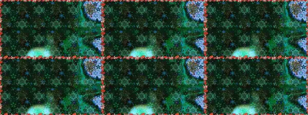 Raster illüstrasyonu. Çiçeksiz desenli arka plan, darbeler, sıçramalar, yaz çiçekleri. Mavi renkte çiçekler.