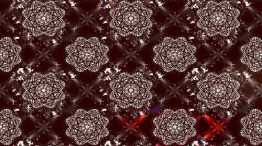 Taslak desenli, modaya uygun kumaş deseni. Şirin çiçek elementleri. Raster illüstrasyonu. Düz Çiçek Elementleri Tasarımı. Renkli Bahar Teması çizim şablonu.