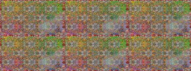 Çiçeksel elementlerle süslenmiş zarif raster dokusu. Küçük çiçekte hoş bir çiçek deseni var. Kahverengi ve gri renklerde parlak çiçeklerle soyut ve pürüzsüz desen.