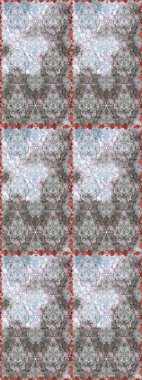 Sabıka fotoğraflarında, bebek kıyafetlerinde, duvar kâğıtlarında, paket kutularında falan kullanılabilir. Zarif, parlak ve pürüzsüz gri çiçek deseni tasarımı.