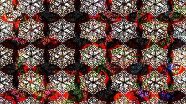 Eski usul. Raster illüstrasyonu. Miles Fleur, süslü püslü bir süs. Tomurcukları papatya çiçekleri olan sevimli bir çiçek deseni. Kumaş, tekstil, duvar kağıdı baskısı için. Taslak arkaplan.