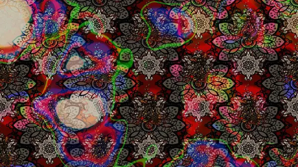 Egzotik çiçekler, botanik olarak parlak, klasik siyah renkler. Raster illüstrasyonu. Klasik tropikal doğal elementlerin suluboya seti.