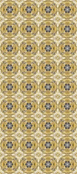 Raster geleneksel oryantasyon süsü. Kusursuz klasik altın desen. Altın desenli bej, nötr ve kahverengi altın elementlerle.