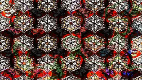 Eski usul. Raster illüstrasyonu. Miles Fleur, süslü püslü bir süs. Tomurcukları papatya çiçekleri olan sevimli bir çiçek deseni. Kumaş, tekstil, duvar kağıdı baskısı için. Taslak arkaplan.