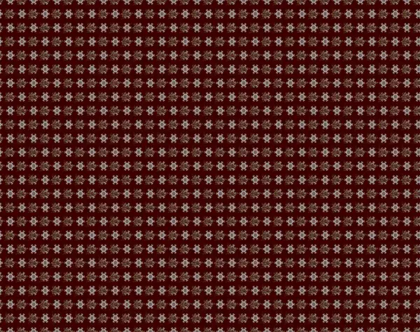 Çizim çiçek deseni duvar kâğıdı olarak kullanılabilir. Kahverengi renkli çiçekler. Raster illüstrasyonu.