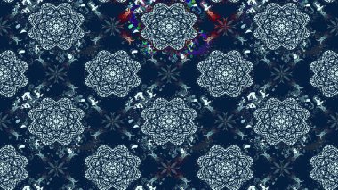 Çiçekli çiçek deseni, suluboya. Küçük çiçekte güzel bir çiçek deseni var. Raster deseni.