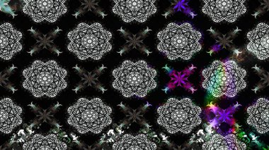 Siyah renkler üzerine çiçek desenli eskiz, el yapımı papatyalar, papatyalar. Tekrarlayan çiçek arkaplanı, zarif siyah çiçekler duvar kağıdı..