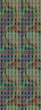 Çiçekli karalama şeklinde Raster çiçek deseni. Yumuşak, bahar çiçekli arka plan. Kahverengi ve yeşil renkte çiçekler.