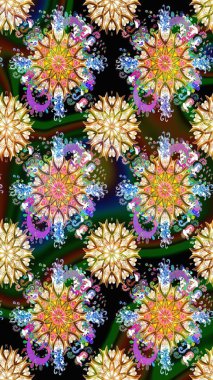 Kahverengi renklerde. Çiçekli tebrik kartı. Raster illüstrasyonu. Çiçek arkaplan. Doğum günü kartı ya da düğün davetiyesi. Suluboya çiçek buketi.