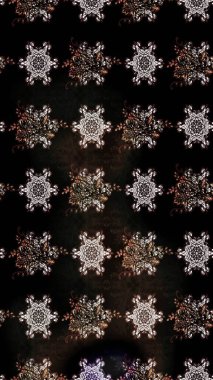 Modaya uygun kumaş deseni. Tony 'nin kumaş kalıbını çiz. Küçük çiçekteki sevimli çiçek deseni. Raster illüstrasyonu.