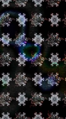 Renkli Bahar Teması eskiz kalıbı. Düz Çiçek Elementleri Tasarımı. Siyah renkli çiçekler. Çiçekle çizim deseni.