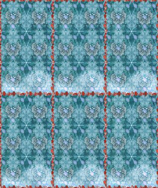 Parlak unsurları. Sorunsuz çiçek deseni kaydırma kağıt, davet, el ilanı, afiş veya Web sitesi Web sitesi arka plan duvar kağıdı için kullanılabilir. Elle çizilmiş Raster illüstrasyon.