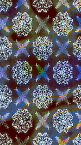 Renkli Bahar Teması eskiz kalıbı. Düz Çiçek Elementleri Tasarımı. Parlak arkaplan eskiz desenli çiçekli fantezi tasarımı.