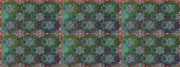 Raster Yumuşak kumaş deseni. Raster çiçek izi. Klasik taslak çizimi. Çiçek yeşili ve gri pürüzsüz desen.