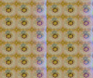 Çiçek desenli eskiz. Gömlek baskısı için çiçek boyası. Bej renkte çiçekler.