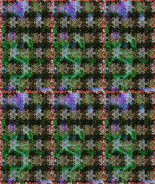 Bahar çiçekli, dikişsiz, sevimli çiçek deseni. Güzel kumaş deseni. Raster illüstrasyonu.