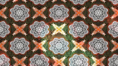 Hediye ambalaj kağıdı, tebrik kartları, posterler ve pankart tasarımı. Gri renkli çiçekler. Raster düz çiçek çizim deseni.