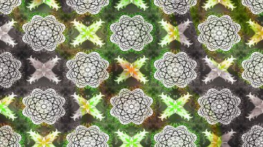 Çiçekler, dallar, bitkiler ve çiçekler. Güzel kumaş deseni. El çizimi. Raster illüstrasyonu.