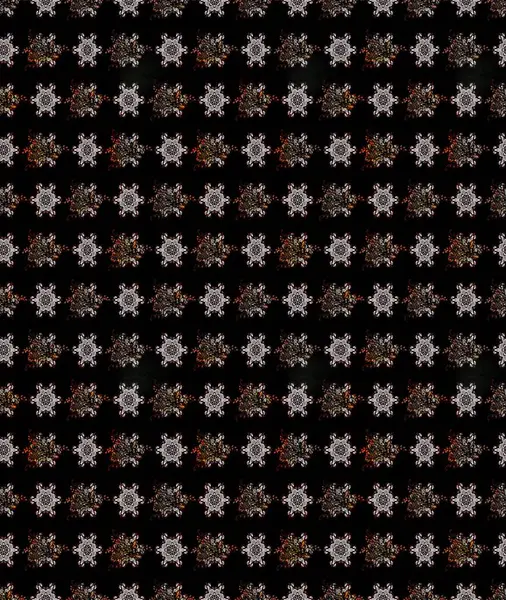 Şirin çiçek elementleri. Raster illüstrasyonu. Taslak desenli, modaya uygun kumaş deseni. Renkli Bahar Teması eskiz kalıbı. Düz Çiçek Elementleri Tasarımı.