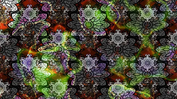 Gri renkli çiçek çizimi. Gri renkli çiçekler. Şatafatlı bahar bahçesi dokusu. Raster illüstrasyonu. Çiçek deseni.