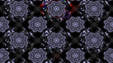 Renkli Bahar Teması eskiz kalıbı. Çocuk stili. Çiçekli eskiz arkaplanı. Düz Çiçek Elementleri Tasarımı.