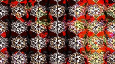 Raster deseni. Karalama çiçekleri çizim kalıbı. Siyah el çizimi desen. Sanat, çiçeklere ilham verir ve arka plan bırakır.