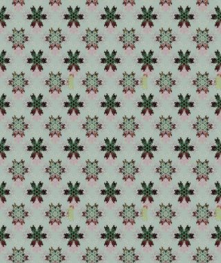 Sabıka fotoğraflarında, bebek kıyafetlerinde, duvar kâğıtlarında, paket kutularında falan kullanılabilir. Zarif, parlak ve eskiz gri çiçek desenli.