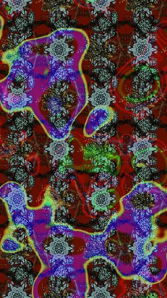 Hoş bir çiçek geçmişi var. Raster illüstrasyonu. Küçük bir çiçekte eskiz deseni. Güzel kumaş deseni.