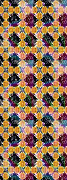 Nazik, narin çiçek arkaplanı. Sarı renkli çiçekler. Raster çiçek desenli ve çiçekli..