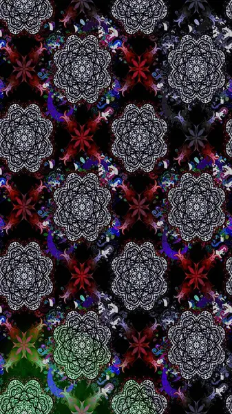 Güzel kumaş deseni. Çizim raster deseni. Çiçek arka planı.