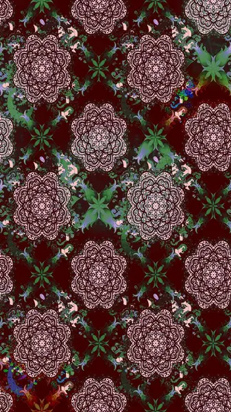 Zentangle soyut çiçekleri. Karalama çiçeği. Raster illüstrasyonu. Güzel kumaş deseni. Renkli Bahar Teması eskiz kalıbı. Düz Çiçek Elementleri Tasarımı.