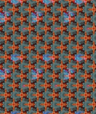 Yumuşak, bahar çiçekli arka plan. Çiçekli karalama şeklinde Raster çiçek deseni. Mavi renkte çiçekler.