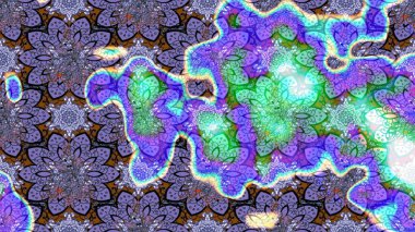 Renkli Bahar Teması eskiz kalıbı. Çiçek desenli çizim. Raster illüstrasyonu. Düz Çiçek Elementleri Tasarımı. Asya tekstil tarzında. Güzel kumaş deseni.