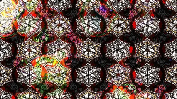 Hediye ambalaj kağıdı, tebrik kartları, posterler ve pankart tasarımı. Raster düz çiçek çizim deseni. Siyah renkte çiçekler.