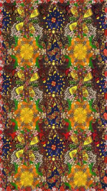 Raster 'ın taze dokusu. Klasik çiçek desenli. Yumuşak fayans. Yumuşak pamuk tasarımı. Paketleme, tekstil, duvar kağıdı için kusursuz çiçek arkaplanı.