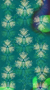 Raster illüstrasyonu. Suluboya, elle çizilmiş. Eskiz arkaplan modeli. Mavi ve yeşil yapraklı yabani çiçekler.