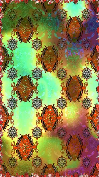 Yeşil renkli çiçekler. Küçük çiçekte sevimli çiçek deseni var..